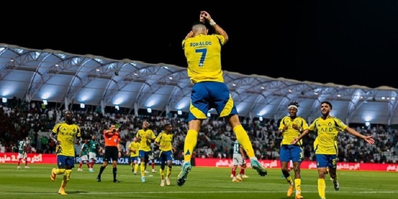 CR7 đóng vai trò đội trưởng của Al Nassr thi đấu tại Saudi