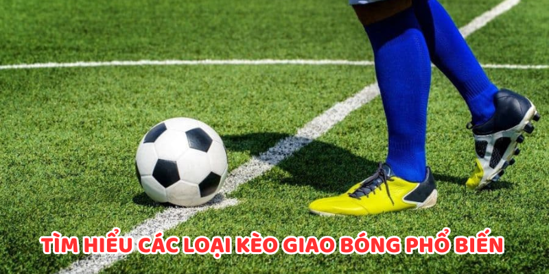 Tìm hiểu các loại kèo giao bóng phổ biến đơn giản nhất